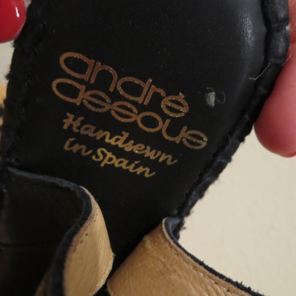 Andre Assous Violeta ankle tie espadrille sandals - Picture 4 of 6